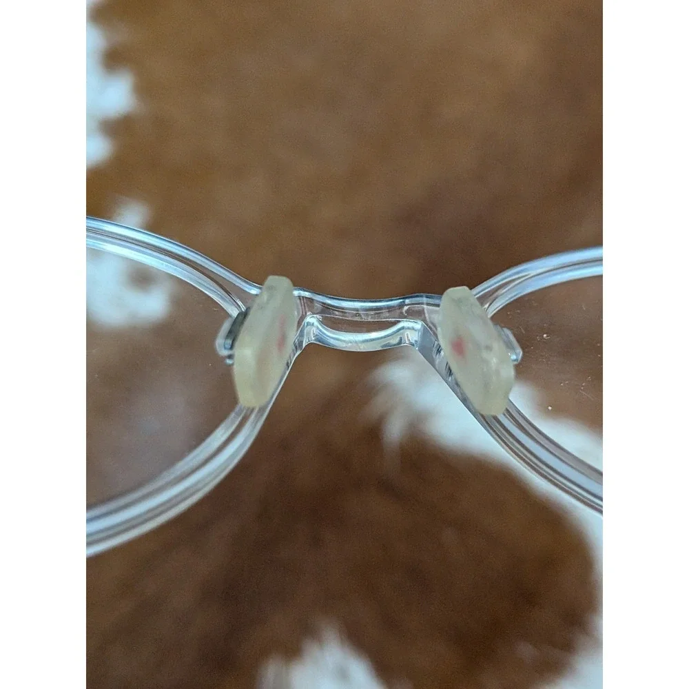 Maui‎ Jim Eyeglasses MJO2414-05D Crystal Clear Round Frame Italy 48.5[]21 140